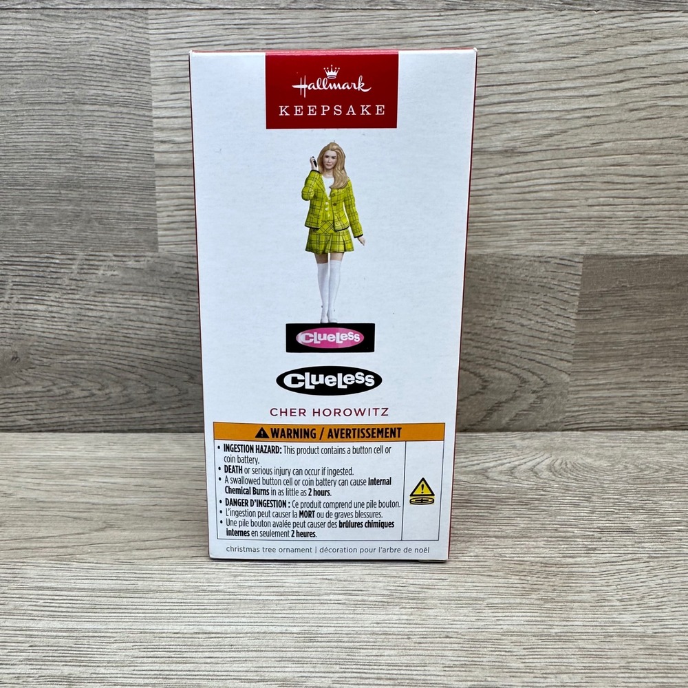 Hallmark Keepsake Ornament Clueless Cher Horowitz 2025 Sound Paramount QXI8475
